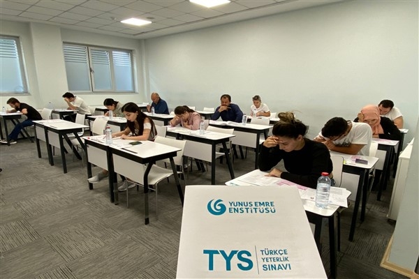 Yunus Emre Enstitüsü'nün Türkçe Yeterlik Sınavı  gerçekleştirildi