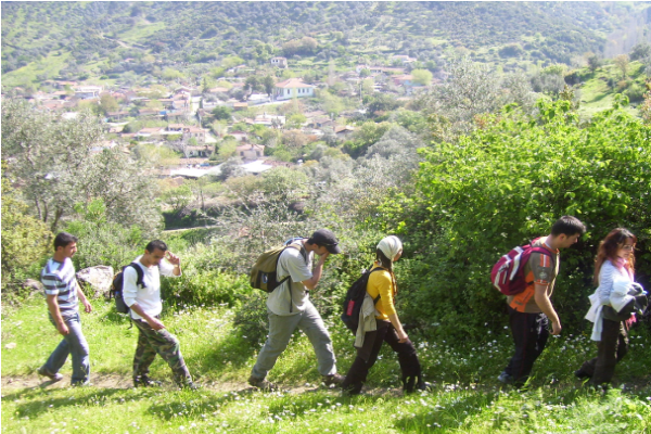 İzmirli dağcılar Efes-Mimas yolunu yürüyecek