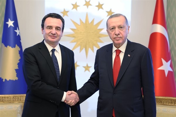 Cumhurbaşkanı Erdoğan, Kosova Başbakanı Kurti ile ortak basın toplantısı düzenledi