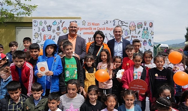 ING Türkiye ve Ezgi Mola, 23 Nisan'da Kahramanmaraşlı çocukların yanındaydı