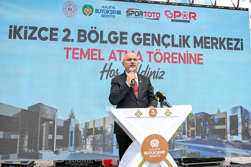 İkizce 2. Bölge Gençlik Merkezinin Temeli Atıldı
