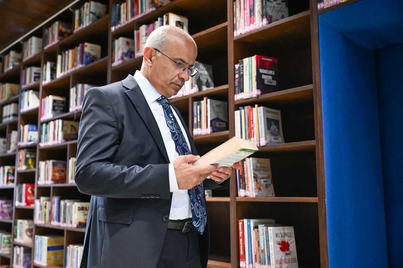 Bölgenin En Büyük Kütüphanesi Perşembe Gününden İtibaren Hizmet Verecek