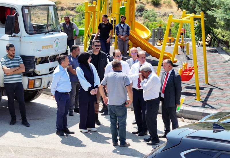 Yeşilyurt Belediyesi’nden Banazı’ya Güneş Enerjili Çocuk Parkı!