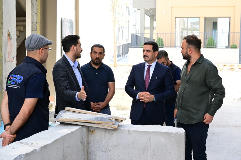Başkan Taşkın Bakırcılar Çarşısında İncelemelerde Bulundu