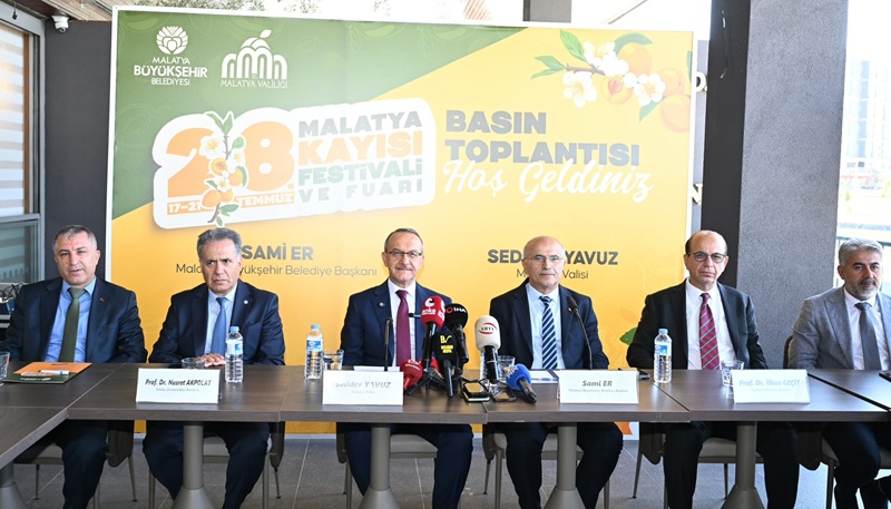 Malatya Kayısı Festivali ve Fuarı’nın 28'incisi Düzenlenecek