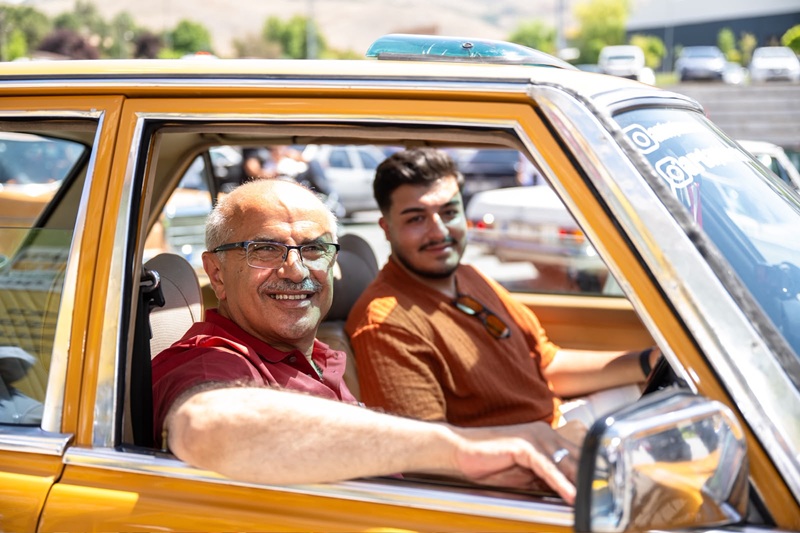 Kayısı Festivali'nde Klasik Mercedes Rüzgârı