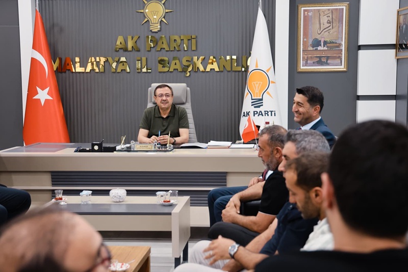 TSO Başkan Adayı Boyraz’dan AK Parti İl Başkanı Bakan’a ziyaret