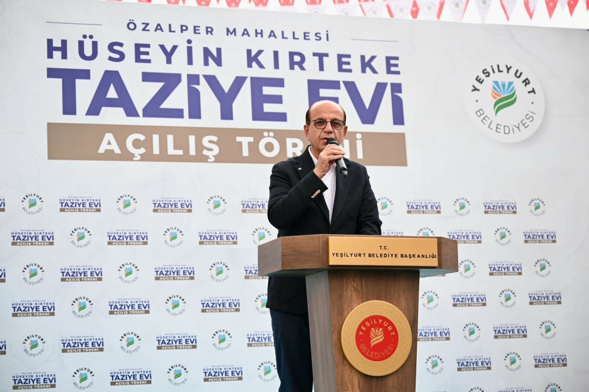 Yeşilyurt'ta Hüseyin Kırteke Taziye Evi Hizmete Sunuldu