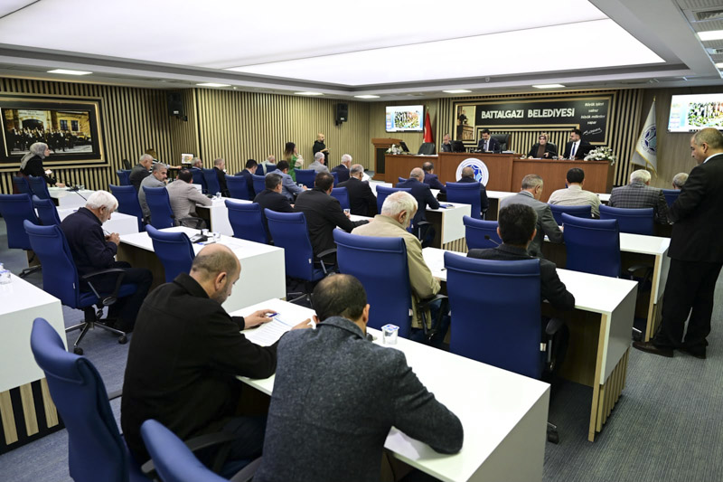 Battalgazi Belediyesi Ekim Ayı Meclis Toplantısı 1. Birleşimi Yapıldı