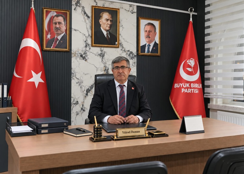 BBP’li Yüksel Duman: Malatya Kayısıya Mahkûm Kalmamalı
