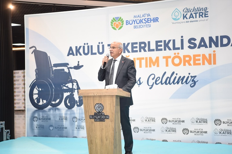 80 Adet Akülü Tekerlekli Sandalye Dağıtımı Yapıldı