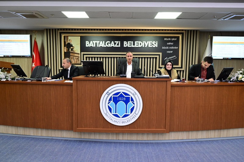 Battalgazi Belediyesi Ekim Ayı Meclis Toplantısı Tamamlandı